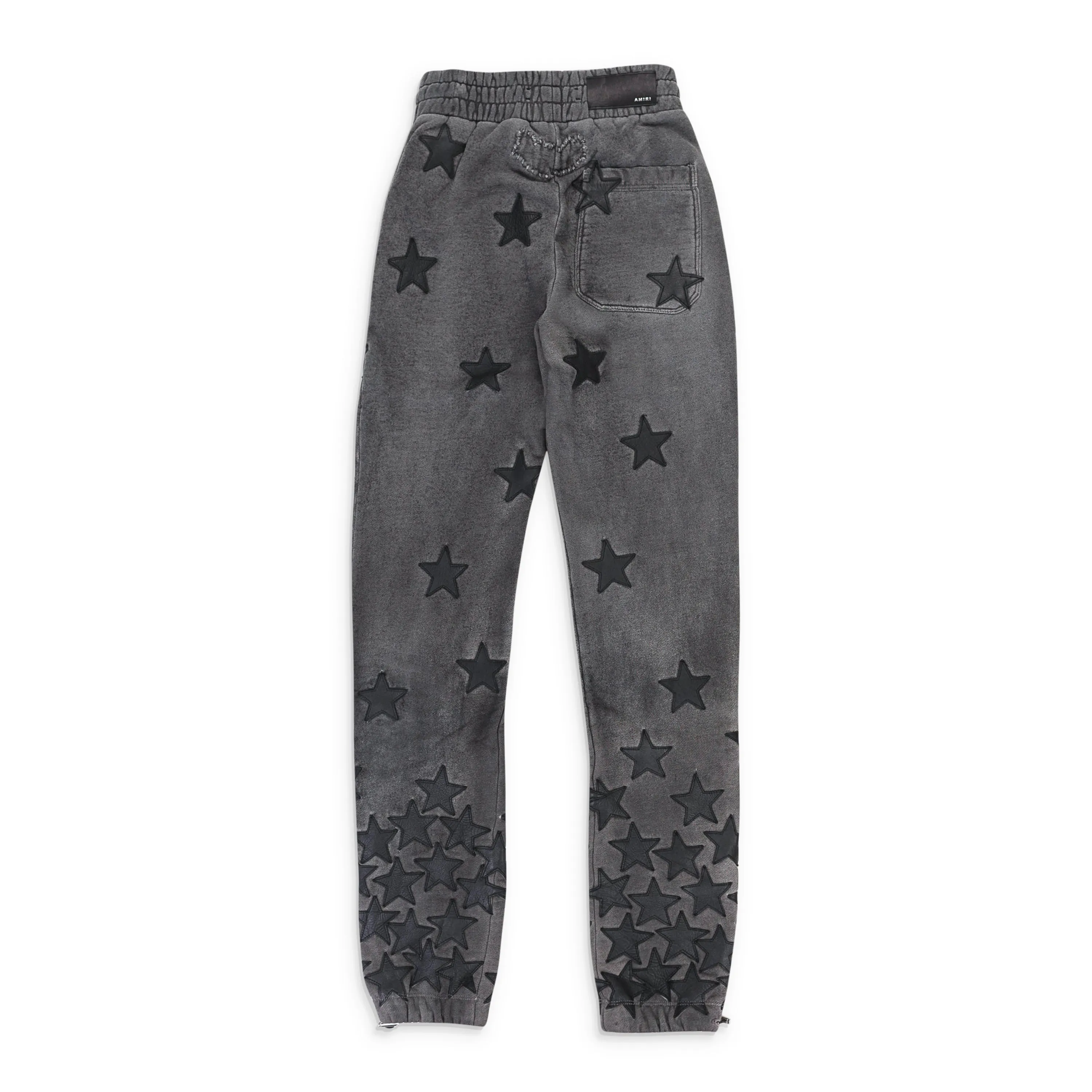 AMIRI CHEMIST STAR SWEATPANT HEATHER GRAY SWEATPANTS