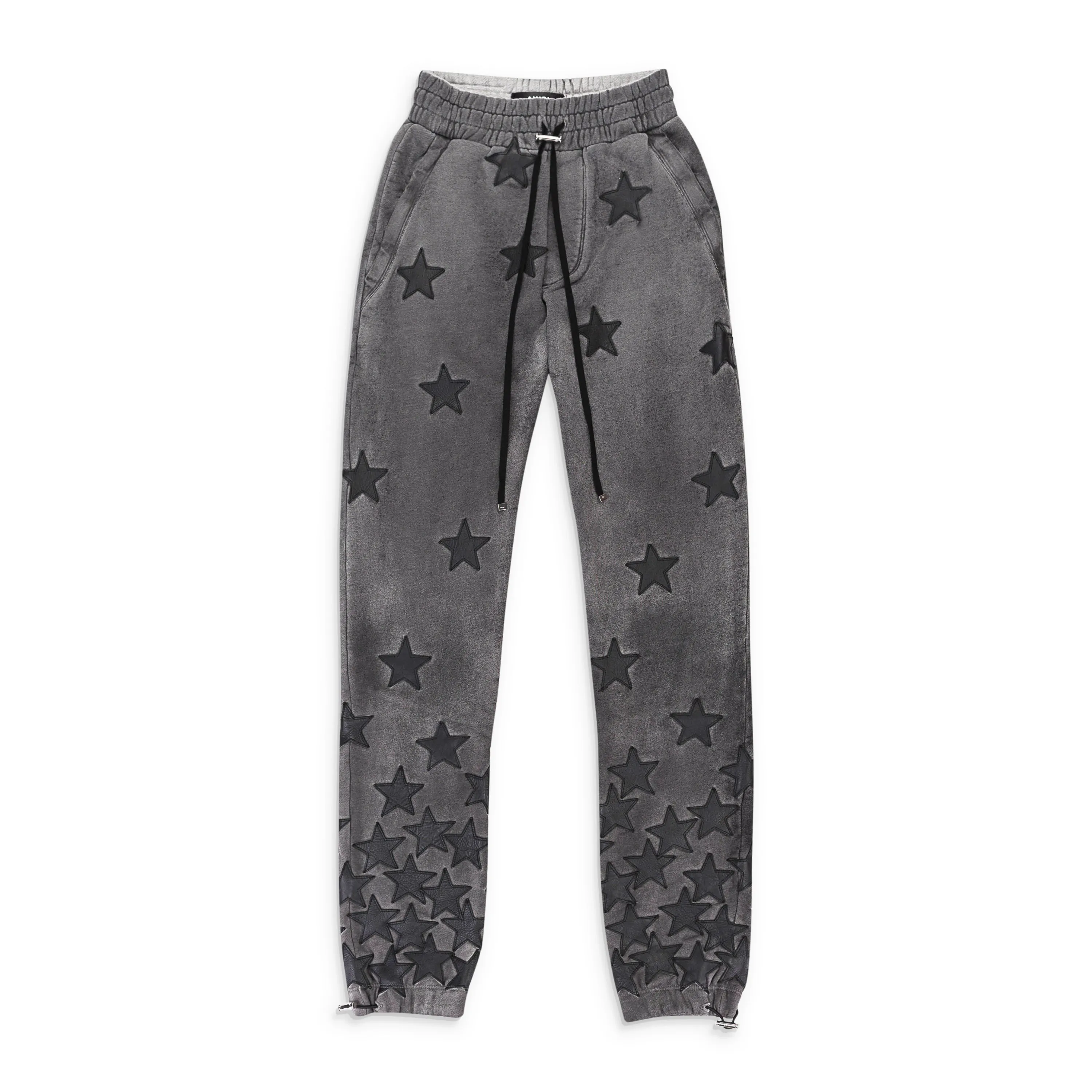 AMIRI CHEMIST STAR SWEATPANT HEATHER GRAY SWEATPANTS