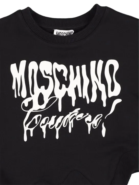 Moschino   Logocotton sweatshirt &amp; sweatpants 